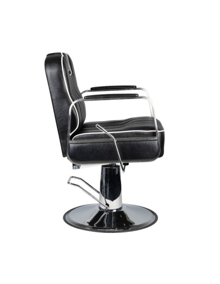 Matteo black barber chair 