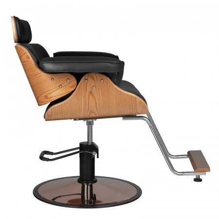 Florence black hairdressing chair 