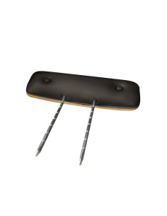 Fauteuil de coiffure florence noir 2