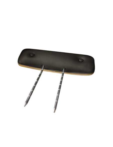 Fauteuil de coiffure florence noir 