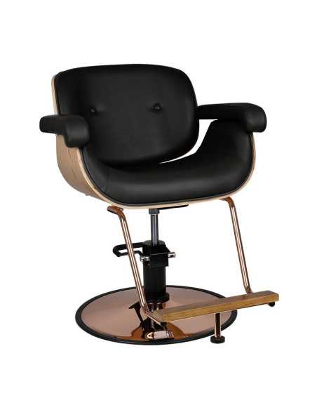 Sillón de estilo venecia negro 