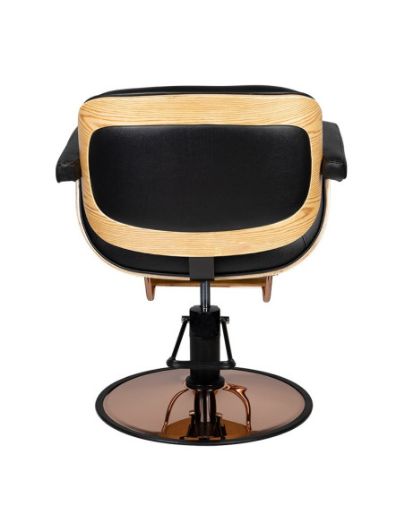 Fauteuil de coiffure venise noir 