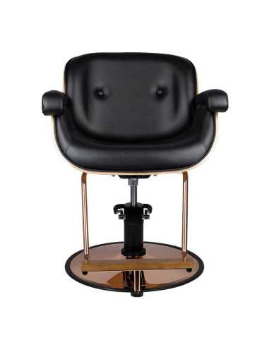 Venice schwarzer Friseurstuhl {attributes}