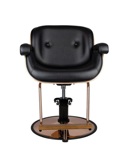 Fauteuil de coiffure venise noir 