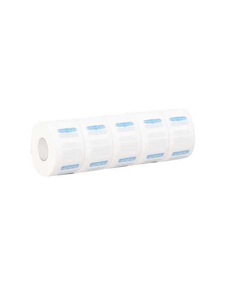 Colarinho de papel para cabeleireiro 5 peças branco