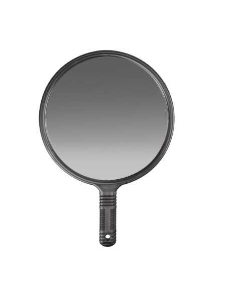 Miroir de coiffure rond avec poignée q-35