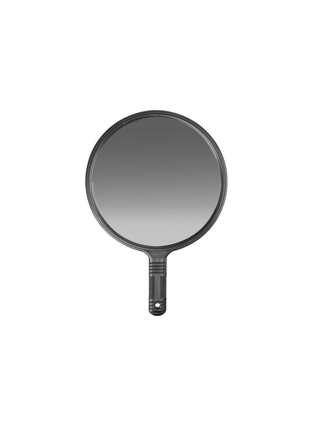 Miroir de coiffure rond avec poignée q-35