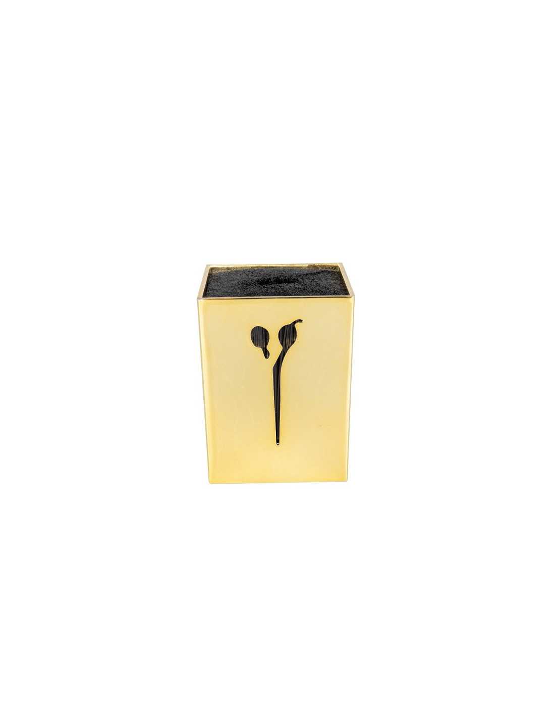 Goldener Friseurscherenhalter 2er Set