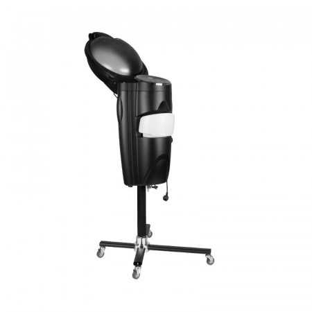 Black hairdressing sauna steamer with active ozone 