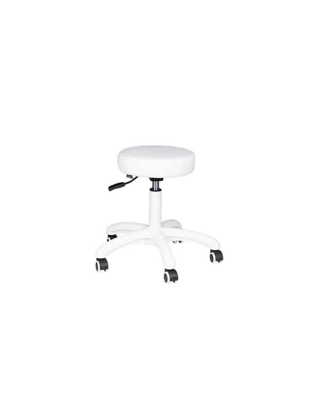 Tattoo 134992 WHITE ROLLING STOOL TATTOO AM-303-2