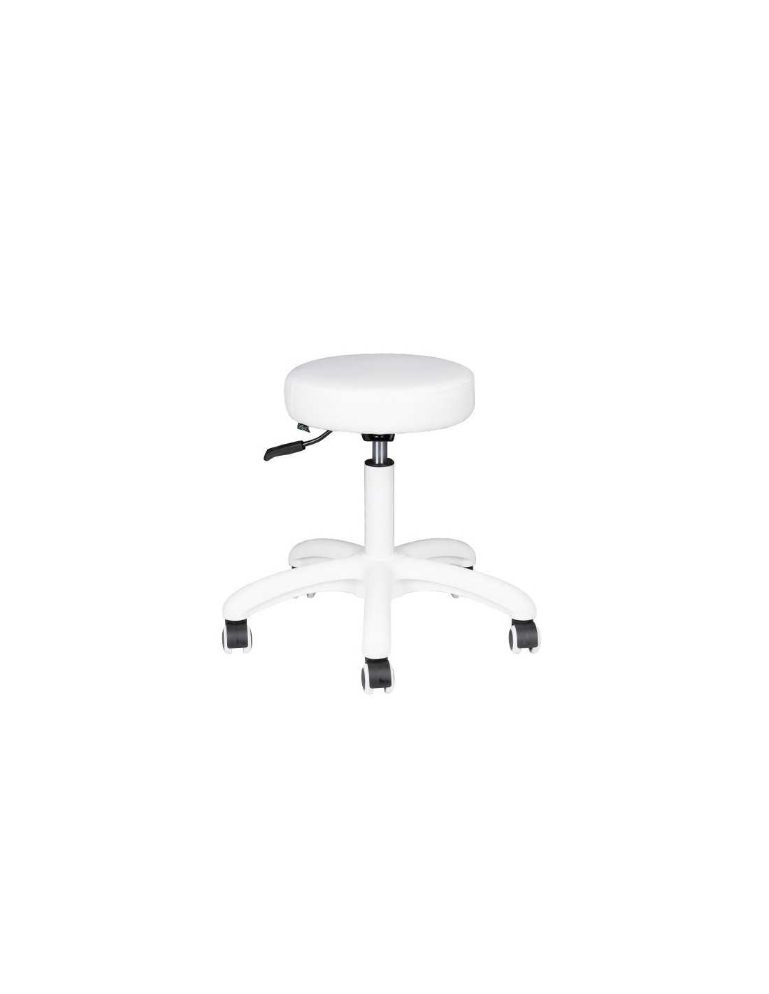Tattoo 134992 WHITE ROLLING STOOL TATTOO AM-303-2