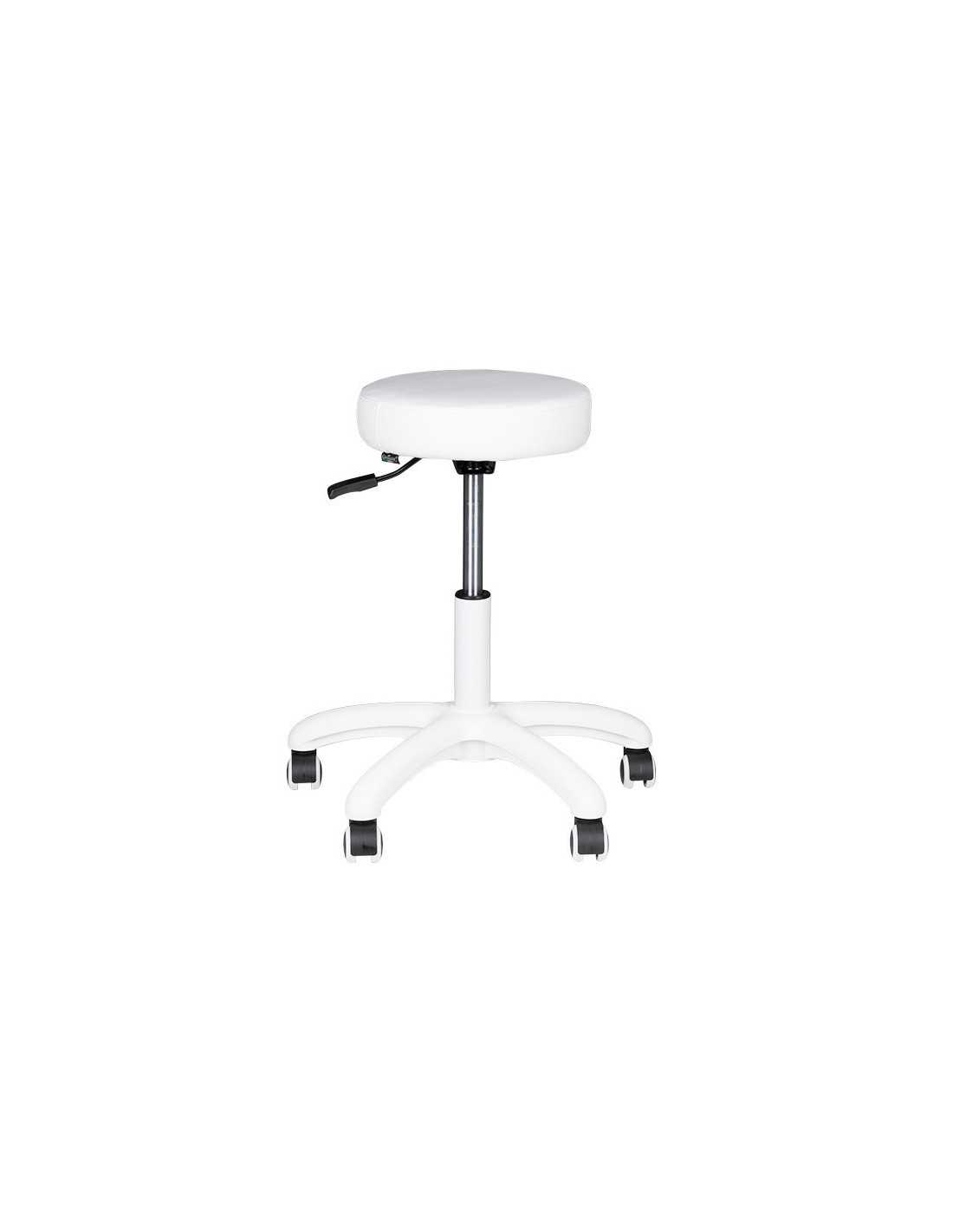 Tattoo 134992 WHITE ROLLING STOOL TATTOO AM-303-2