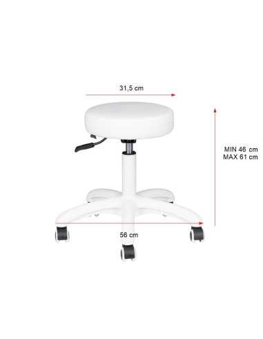 Associate Article 134993 TABORET KOSMETYCZNY AM-303-2 CZARNY
