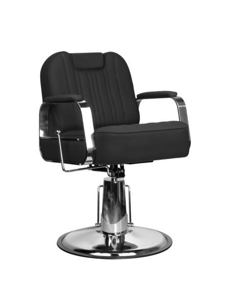 Rufo black hairdressing chair
