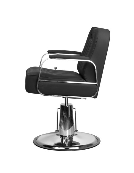 Rufo black hairdressing chair