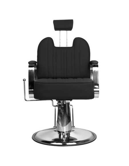 Rufo schwarzer Friseurstuhl 