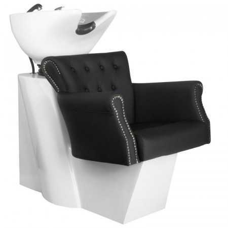 Zwarte shampoobak 