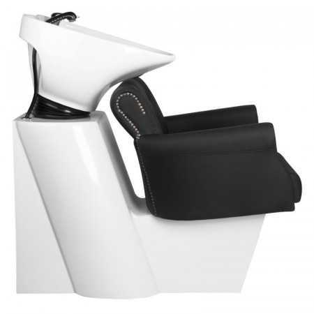Zwarte shampoobak 