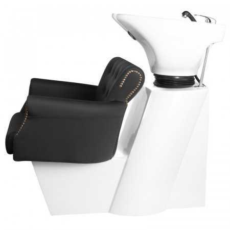 Zwarte shampoobak 