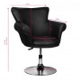 Fauteuil Coiffure  125841 FAUTEUIL GRACE NOIR