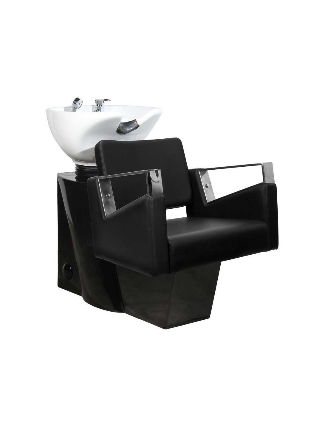 Vilnius black shampoo basin
