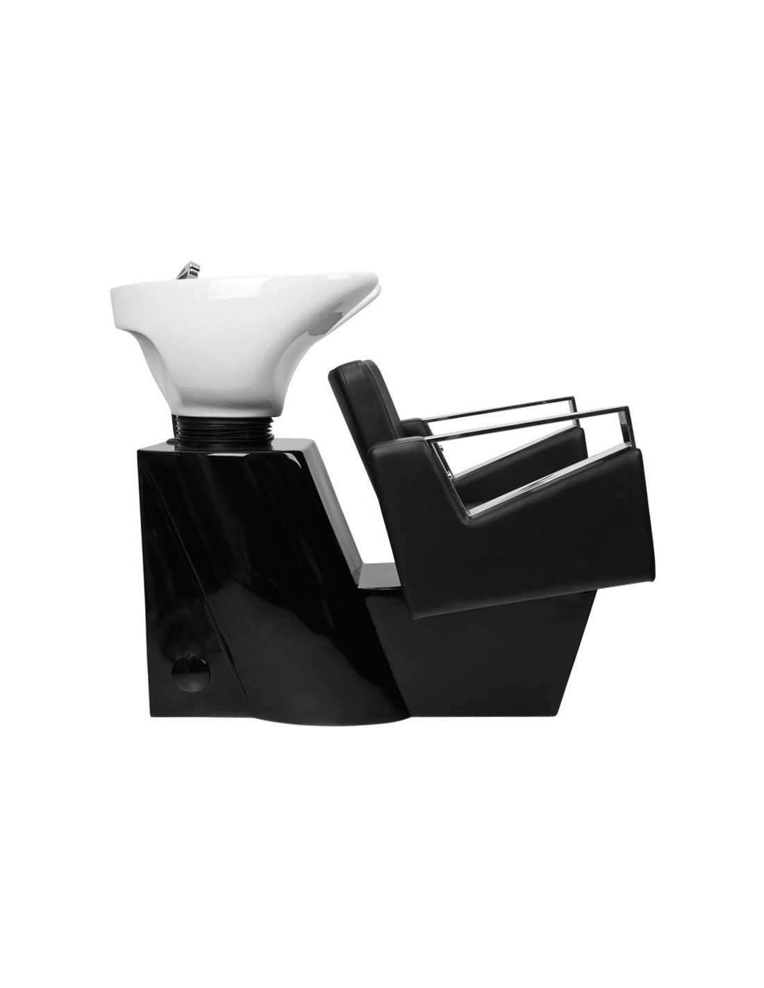 Vilnius black shampoo basin