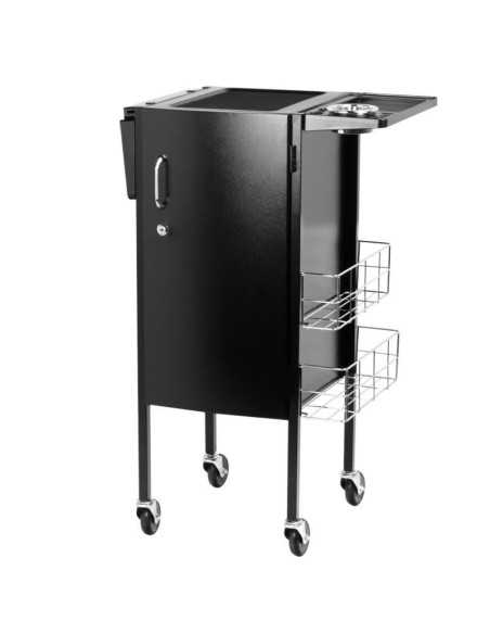 Coloring and storage hairdressing trolley-111292 