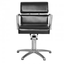 Black brussels hairdressing chair