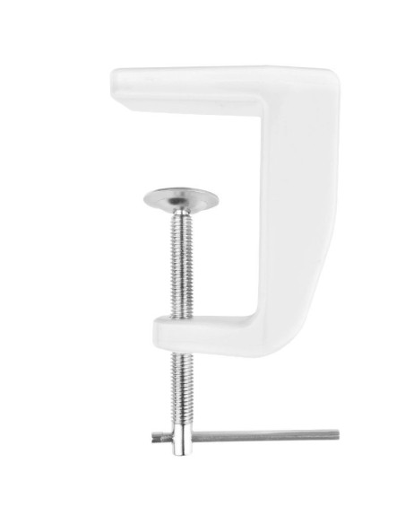 Lupa LED Moonlight 8012/5" branca para uma bancada de trabalho