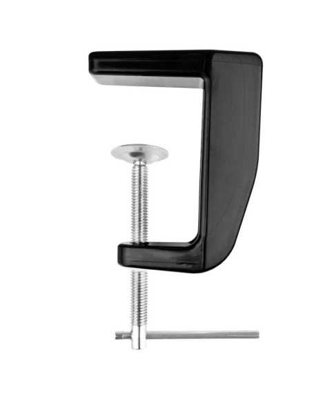 Lupa LED Moonlight 8012/5" lâmpada preta para bancada de trabalho