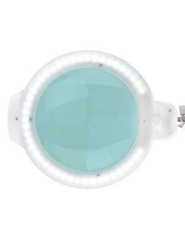 Lupa LED Moonlight 8013/6" weiß für Arbeitsplatte