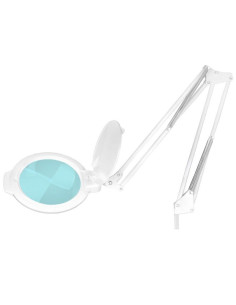 Lupa LED Moonlight 8013/6" branca com tripé 2