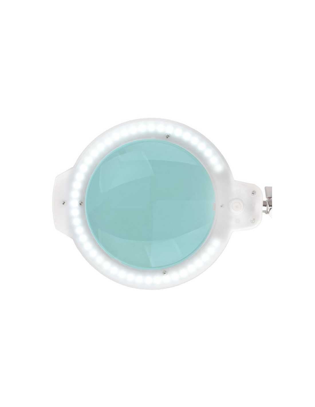 Lupa led moonlight 8013/6" blanco con trípode 