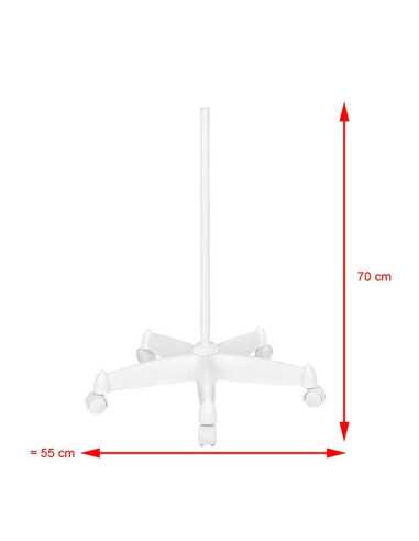 Lupa LED Moonlight 8013/6" weiß mit Stativ