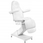 Chaise électrique cosmétique. base 158 3 mot. blanc