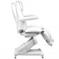 Chaise électrique cosmétique. base 158 3 mot. blanc