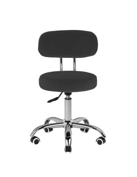 TABORET KOSMETYCZNY DO PEDICURE A-007 CZARNY