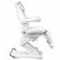 Cosmetic electric chair. basic 161 rotatable white