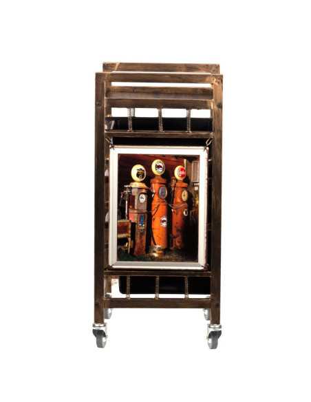 Carrello da parrucchiere per colorare e conservare-123793 