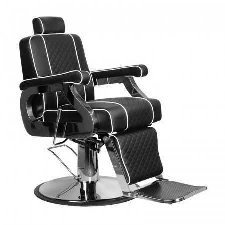 Fauteuil barbier paulo noir