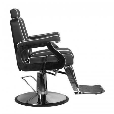 Fauteuil Barbier PAULO Noir 