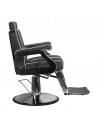 Black paulo barber chair 