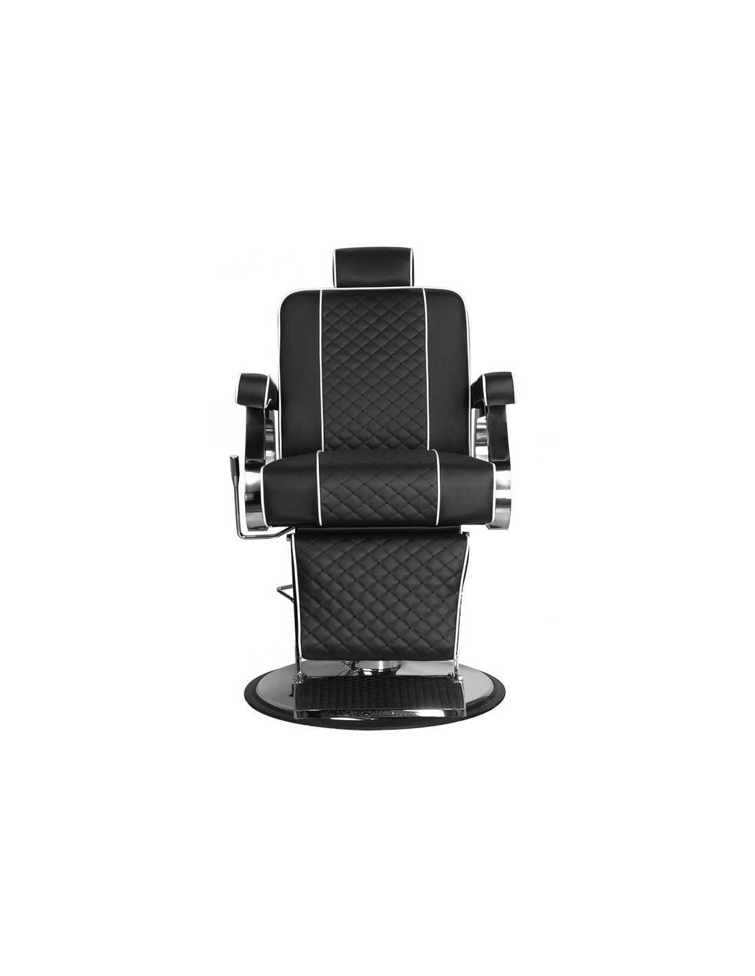 Paulo black Barber chair 