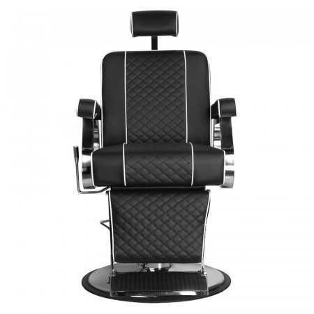 Fauteuil Barbier PAULO Noir 