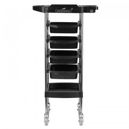 Coloring and storage hairdressing trolley-125867 