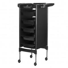 Coloring and storage hairdressing trolley-125870 