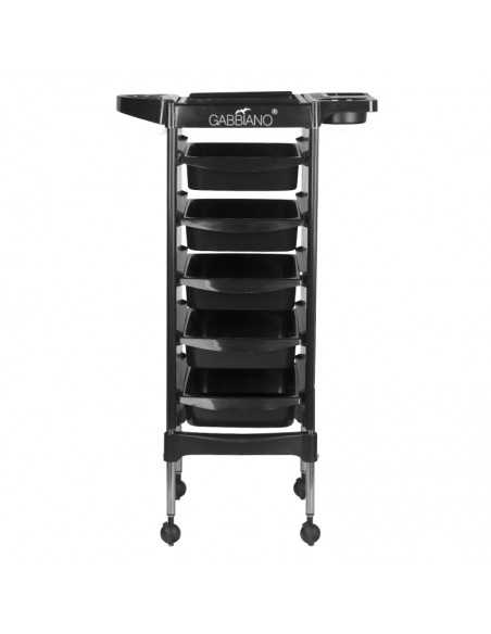 Coloring and storage hairdressing trolley-125870