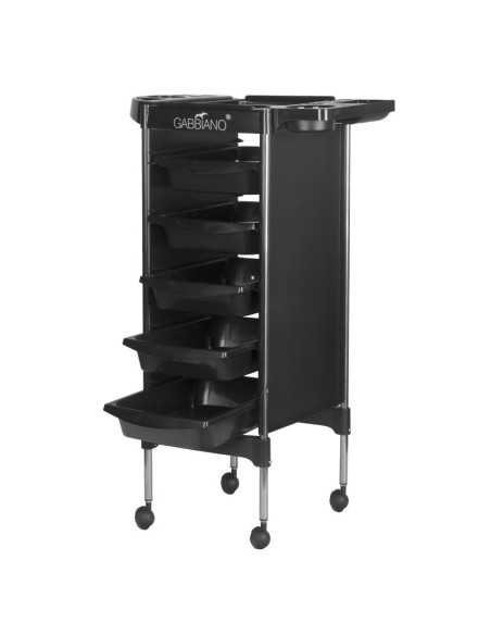Coloring and storage hairdressing trolley-125870 