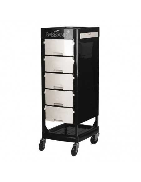 Coloring and storage hairdressing trolley-125871 
