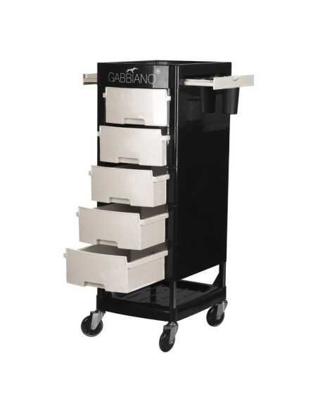 Coloring and storage hairdressing trolley-125871 